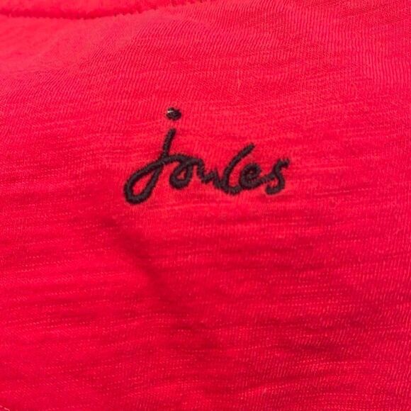 Joules Nessa hot pink tee t shirt shirt sleeve burnout 6 medium EUC - Picture 11 of 11